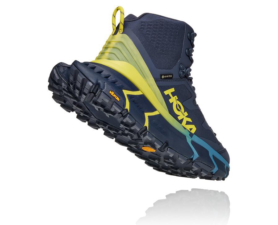 Hiking Boots Mens - Hoka One One TenNine Hike GORE-TEX - Blue - NTDXCRL-59